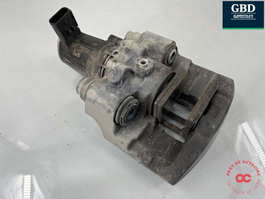 Bremsecaliper høyre bak, elektrisk til Tesla Model S 2013-2016 (Fase 1) (1021250-00-G| 1021250-00-D|1042642-00-C| 1042642-00-B|6006438-00-B| 6006438-00-C| 1007889-00-B)