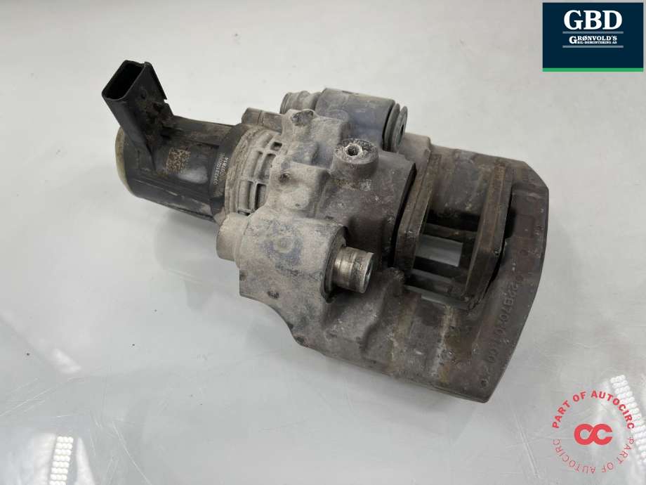 Bremsecaliper venstre bak, elektrisk til Tesla Model S 2013-2016 (Fase 1)  (1021252-00-G| 1021252-00-D|1042641-00-C| 1042641-00-B|6006434-00-B| 6006434-00-C| 1007888-00-B)