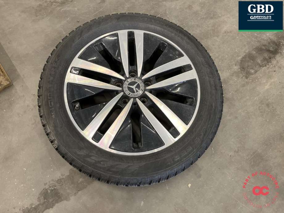 Hjulsett aluminium vinter til Mercedes CLA 2019-->> (C118) (C118) (NOKIAN HAKKAPELIITTA|205-55R17|PROD 3519 7|01 MM|ET44)