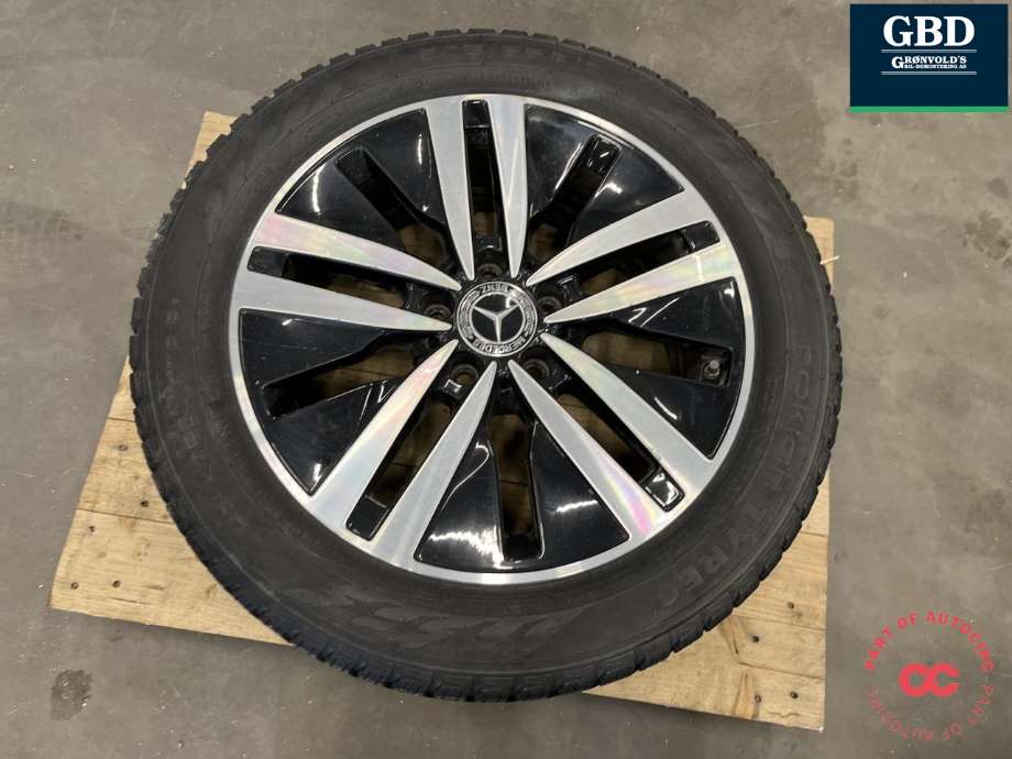 Hjulsett aluminium vinter til Mercedes CLA 2019-->> (C118) (C118) (NOKIAN HAKKAPELIITTA|205-55R17|PROD 3519 7|01 MM|ET44)