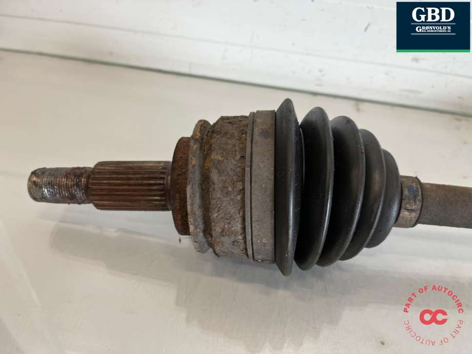 Drivaksel høyre foran, diesel/manuell til Renault Kangoo 2008-2021 (Type II)  (391007525R|391007733R|)
