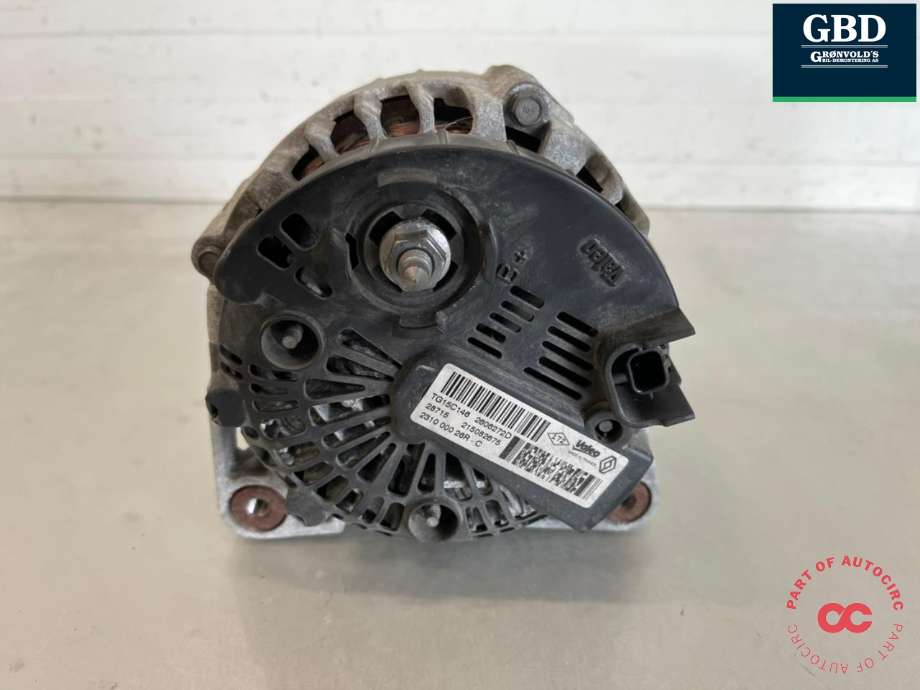 Dynamo diesel til Renault Kangoo 2008-2021 (Type II)  (231000026R|)