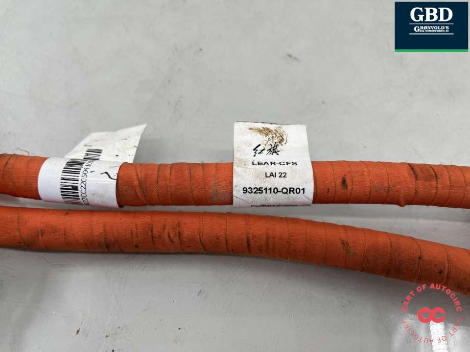 Kabel høy volt (HV) elbil til Hongqi E-HS9 2022-->> (9325110-QR01|)