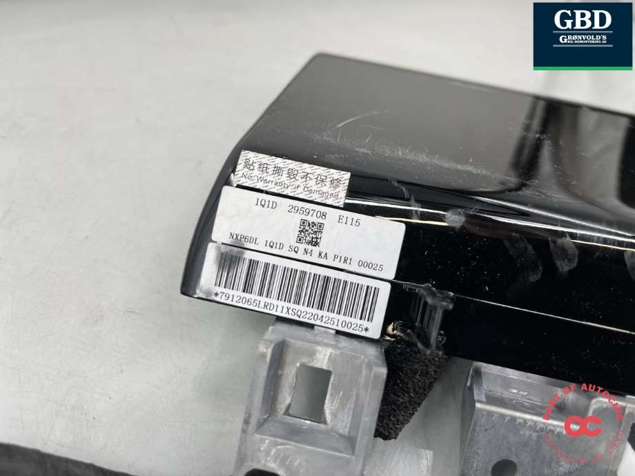 Varmeapparat betjening til Hongqi E-HS9 2022-->> (2959708-E115|)