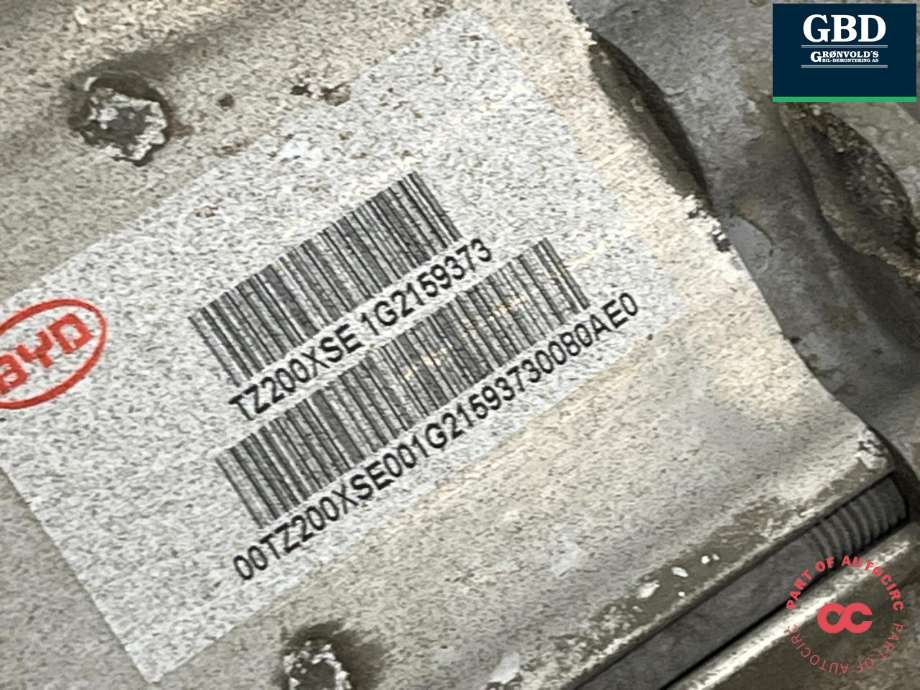Motor elbil bak til BYD Han 2022-->>  (TZ200XSE 1G2159373|)