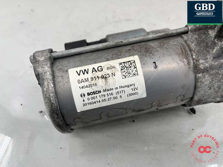 Starter til Škoda Rapid 2012-2019  (0AM 911 024 A|)