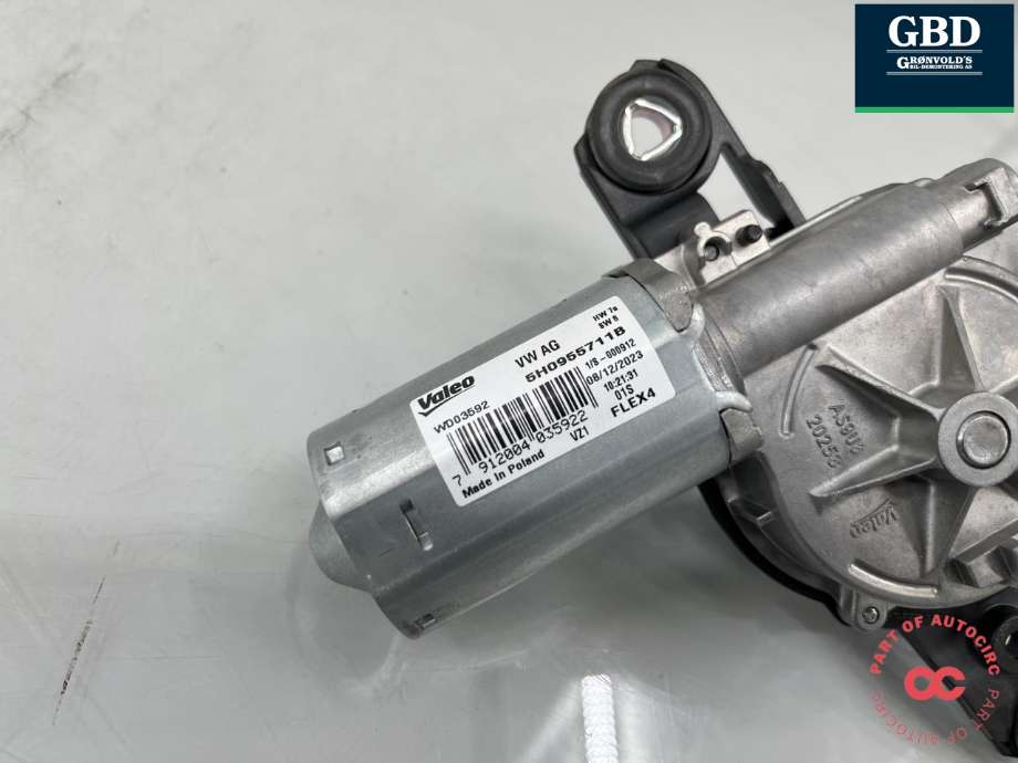 Viskermotor bakrute til VW ID.BUZZ 2022-->> (5H0 955 711 B|)