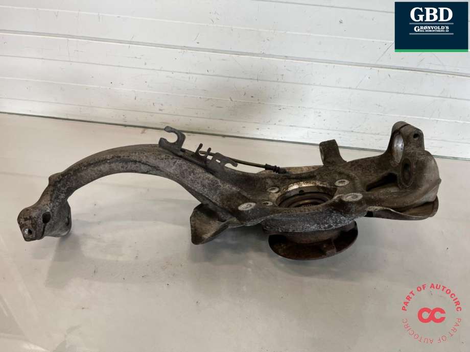 Hjulspindel venstre foran til Audi Q5 2008-2012 (Type I, Fase 1) (8K0 407 253 AA|)