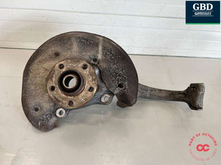 Hjulspindel venstre foran til Audi Q5 2008-2012 (Type I, Fase 1) (8K0 407 253 AA|)