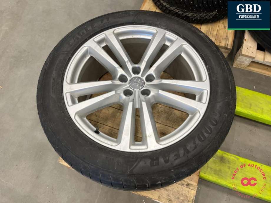 Hjulsett aluminium sommer til Audi Q7 2015-->> (Type II) (GOODYEAR|285-45-20|9JX20 ET33|PROD 1321 5-6MM)