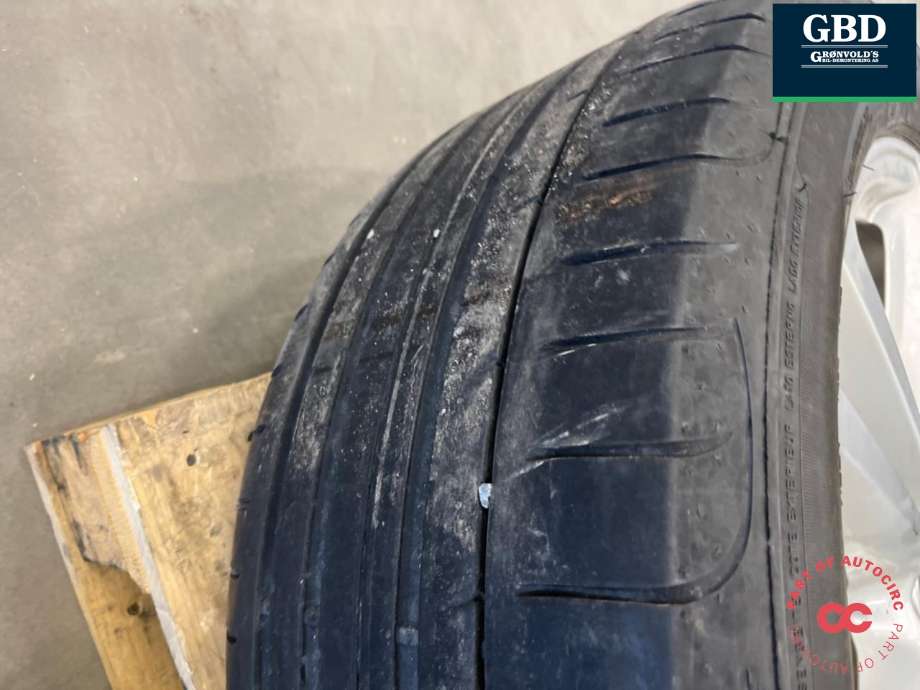 Hjulsett aluminium sommer til Audi Q7 2015-->> (Type II) (GOODYEAR|285-45-20|9JX20 ET33|PROD 1321 5-6MM)