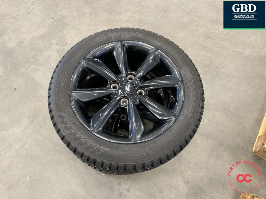 Hjulsett aluminium vinter til Ford Fiesta 2017-->> (Type VII)  (HAKKAPELITTA|195-55-16|6|5JX16 ET 47|5|PROD 2125 8MM)