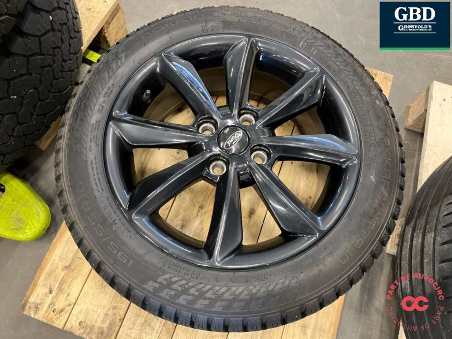 Hjulsett aluminium vinter til Ford Fiesta 2017-->> (Type VII)  (HAKKAPELITTA|195-55-16|6|5JX16 ET 47|5|PROD 2125 8MM)