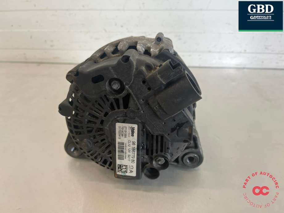 Dynamo til Peugeot 308 2013-2021 (Type II) (98 186 779 80|16 482 321 80|)