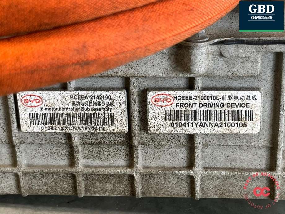 DCDC converter elbil til BYD Han 2022-->>  (HCEEA-2142100E|KTZ67X35S-A|)