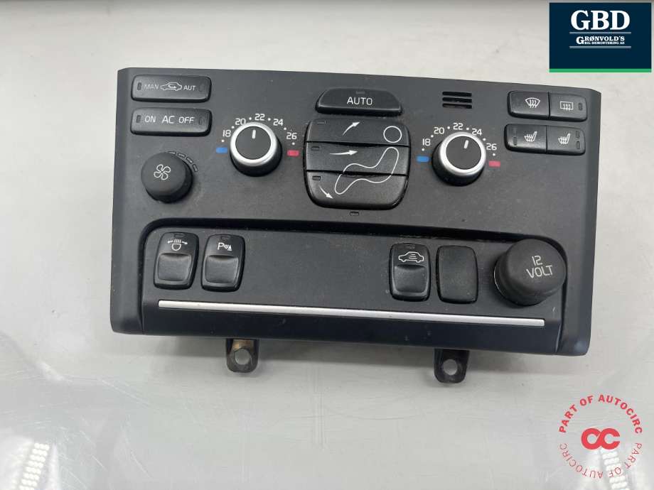 Varmeapparat betjening til Volvo XC90 2007-2014 (Type I, Fase 2) (30782691|30782329|)