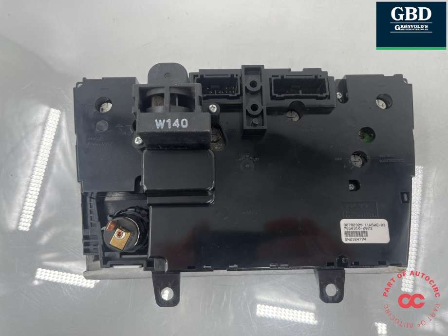 Varmeapparat betjening til Volvo XC90 2007-2014 (Type I, Fase 2) (30782691|30782329|)