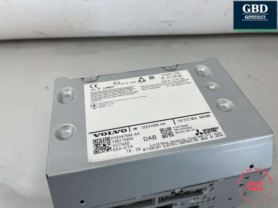 Bilstereo til Volvo V90 / V90 CC / S90 2016-->>  (36011667|)