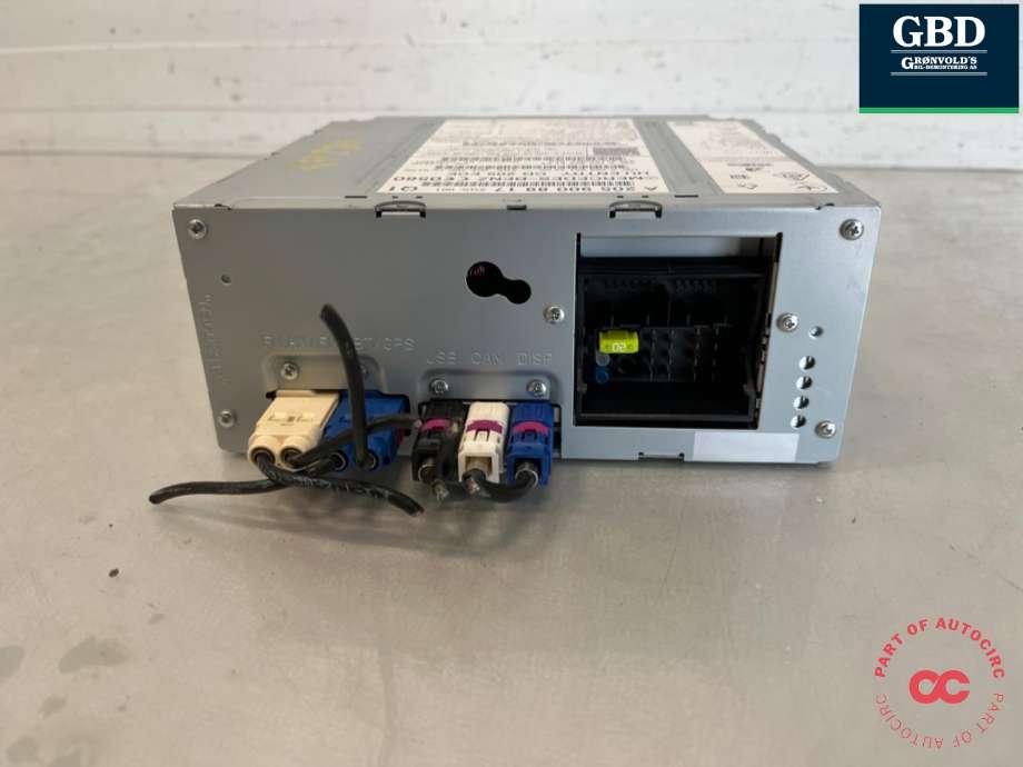 Bilstereo til Mercedes C-Klasse 2014-2018 (Fase 1) (W205) (W205) (|A 205 900 89 17)