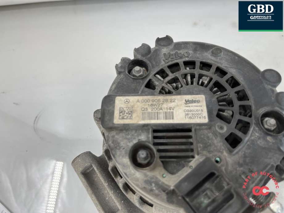 Dynamo diesel til Mercedes Vito 2014-->> (W447) (W447) (VALEO|A 000 906 04 01|)