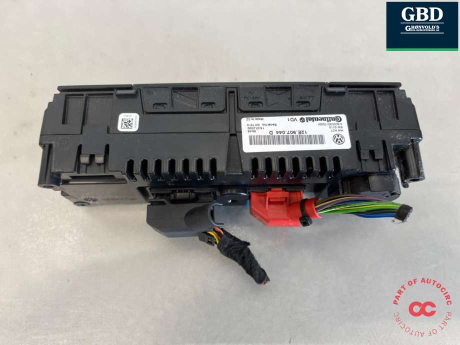 Varmeapparat betjening til VW E-Up 2019-->>  (|12E 907 044 D)