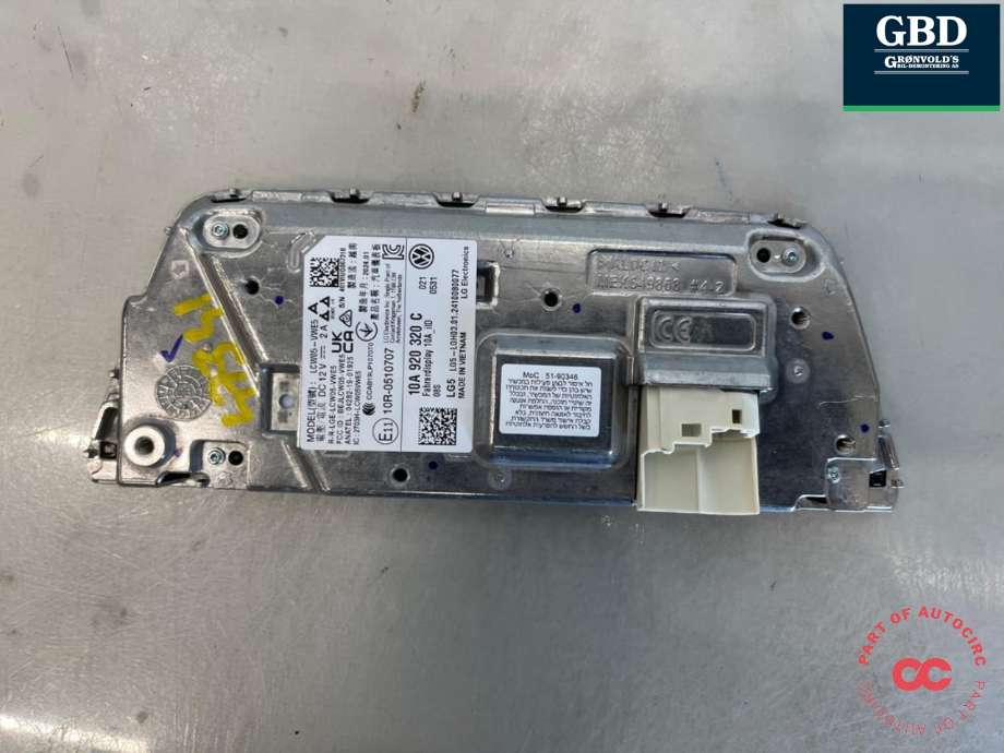Instrumentpanel til Cupra Born 2022-->> (10A 920 320 C|)