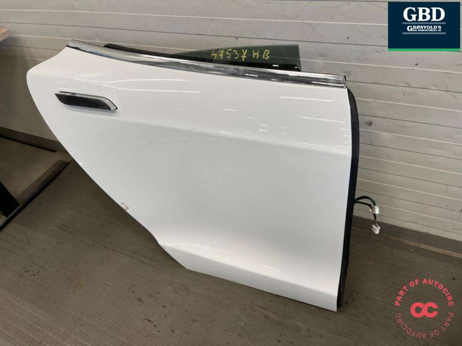 Dør høyre bak til Tesla Model S 2013-2016 (Fase 1) (6006566-E0-F|)