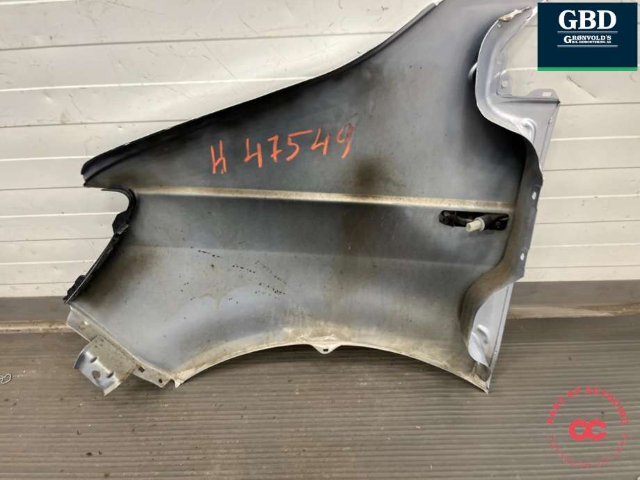Skjerm høyre foran til VW Transporter / Caravelle 2015-2019 (T6) (T6) (7E0 821 102 B|7E0 821 102 A|)