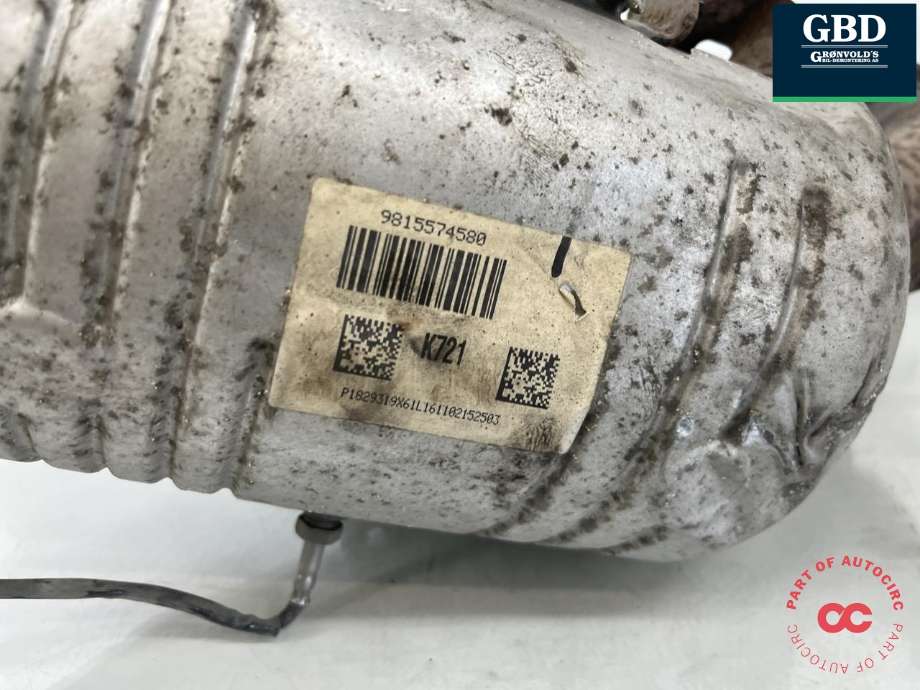 Partikkelfilter til Toyota Proace 2016-->> (Type II) (SU001A4262|)