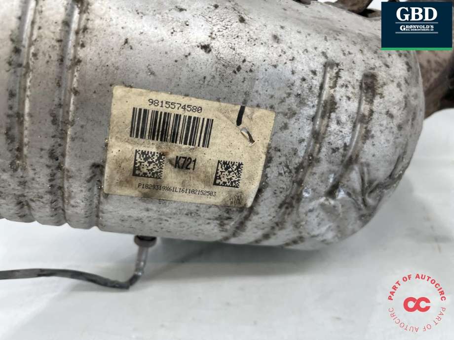 Partikkelfilter til Toyota Proace 2016-->> (Type II) (SU001A4262|)