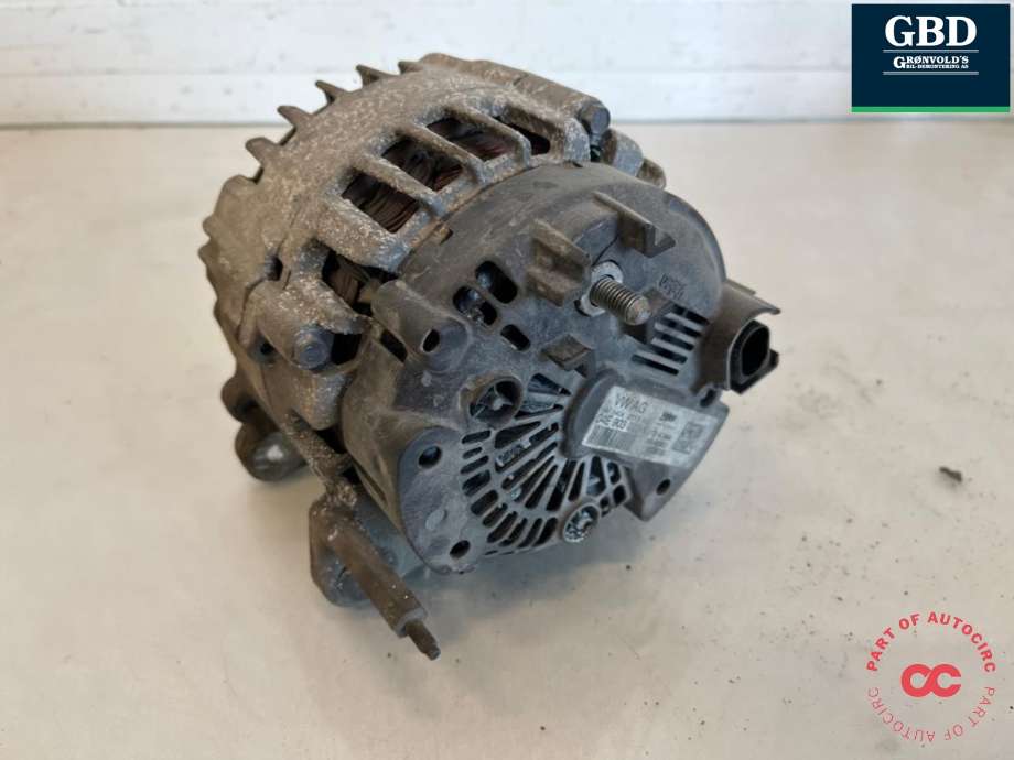 Dynamo til Audi A3 2012-2016 (Type III, Fase 1)  (VALEO|04E 903 023 K|04E 903 015 TX|04E 903 023 KX)