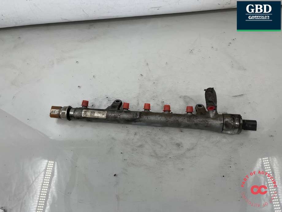 Dyseskinne (fuelrail) til Audi A3 2009-2012 (Type II, Fase 2)  (03L 130 089 B|)