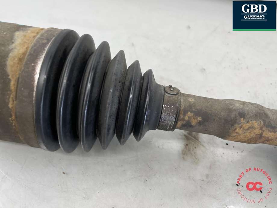 Drivaksel venstre foran, diesel/automat til Mitsubishi Pajero 2007-2016 (Type IV, Fase 1) (3815A199|)