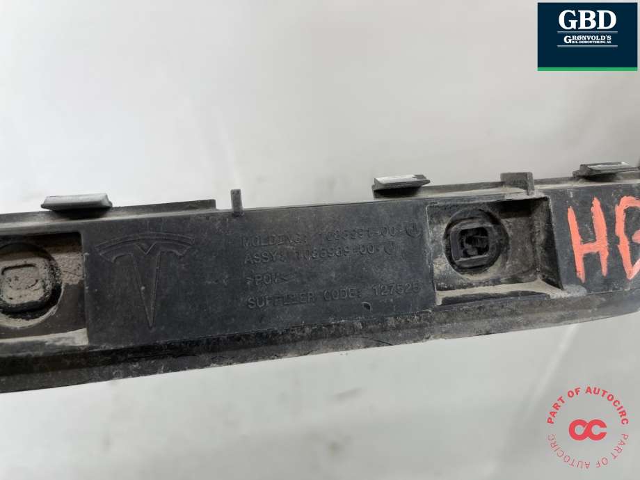 Støtfanger bak feste til Tesla Model 3 2018-2023 (Fase 1)  (1083989-00-J|)