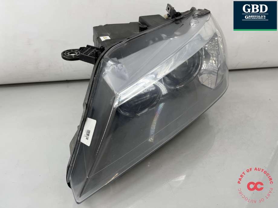 Frontlykt venstre xenon til BMW X3 2010-2017 (F25) (F25) (63 11 7 276 991|)