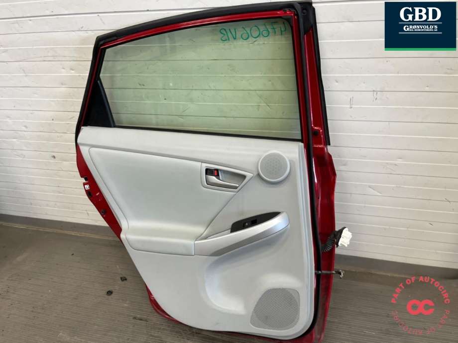 Dør venstre bak til Toyota Prius 2009-2016 (Type III) (COMBI) (COMBI) (6700447080|)
