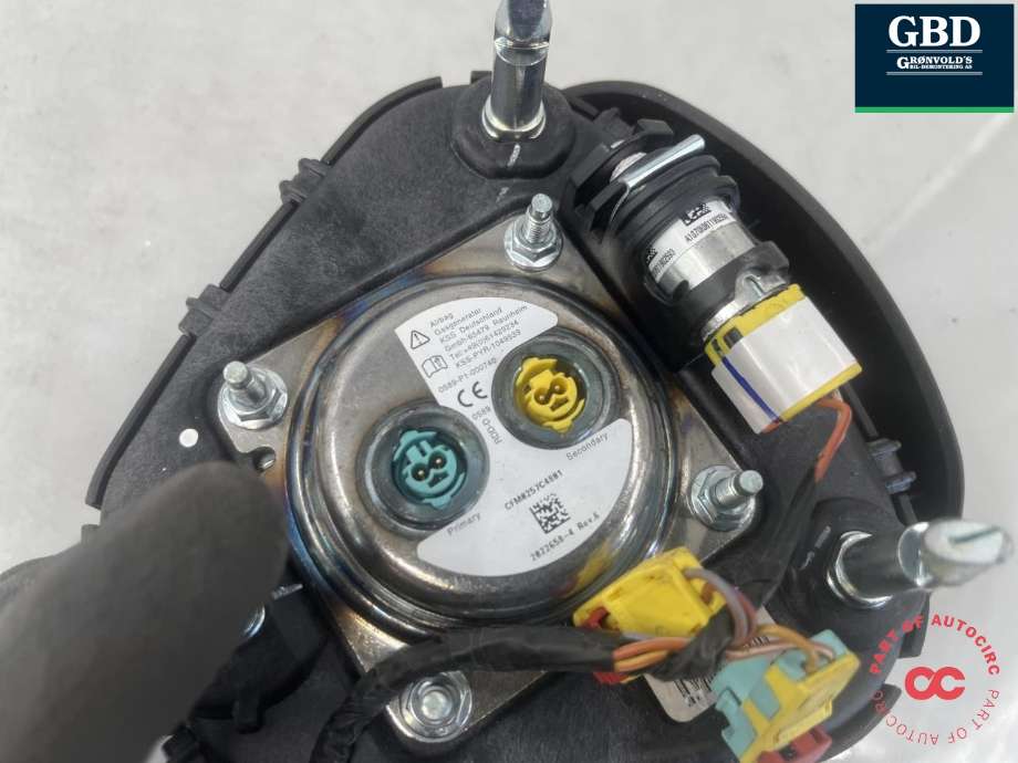 Airbag rattpute til Tesla Model 3 2018-2023 (Fase 1)  (1096835-00-L|)