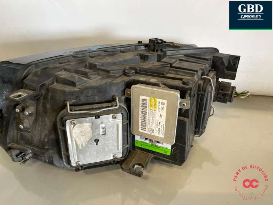 Frontlykt høyre xenon til Audi Q5 2008-2012 (Type I, Fase 1) (8R0 941 030 AJ|)