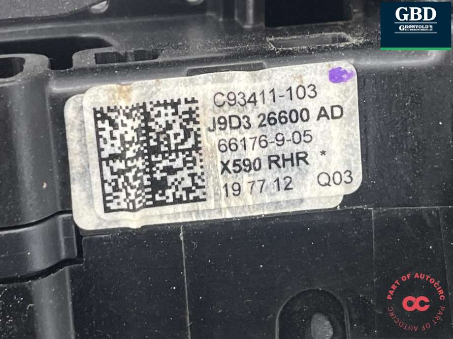 Dørhåndtak utv høyre bak til Jaguar I-PACE 2018-->> (T4K20061|J9D326600AH|T4K1290| J9D326600AC)