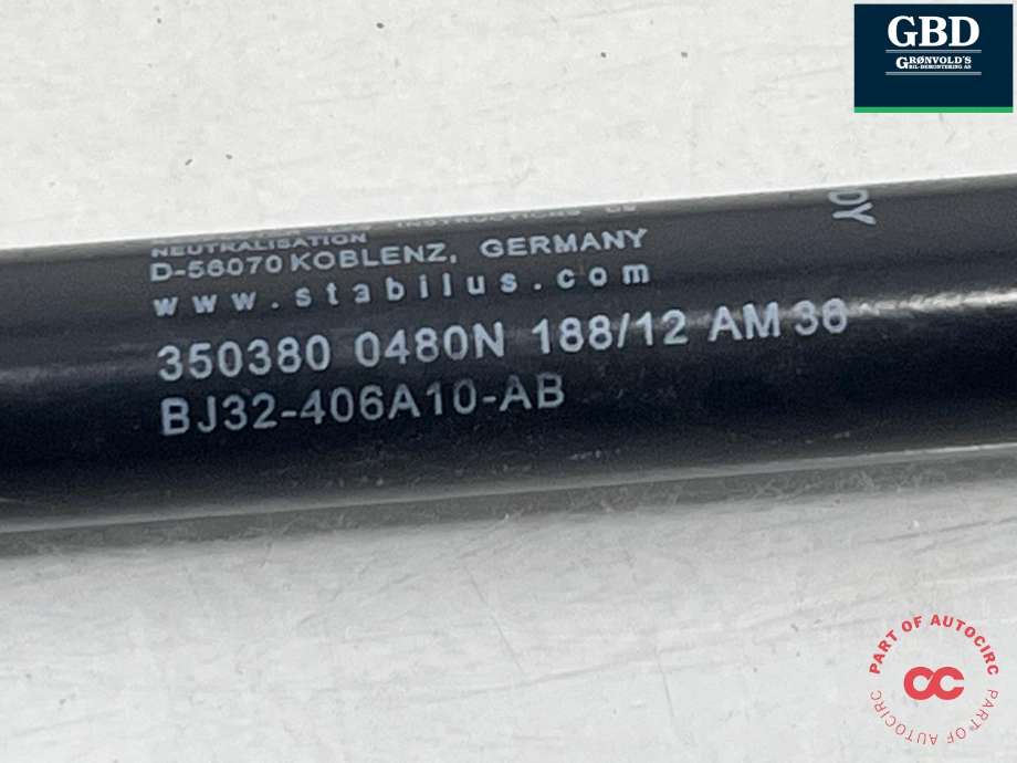 Baklukedemper venstre til Land Rover Range Rover, Evoque 2011-2019 (Type I) (LR025379|BJ32406A10AB|)