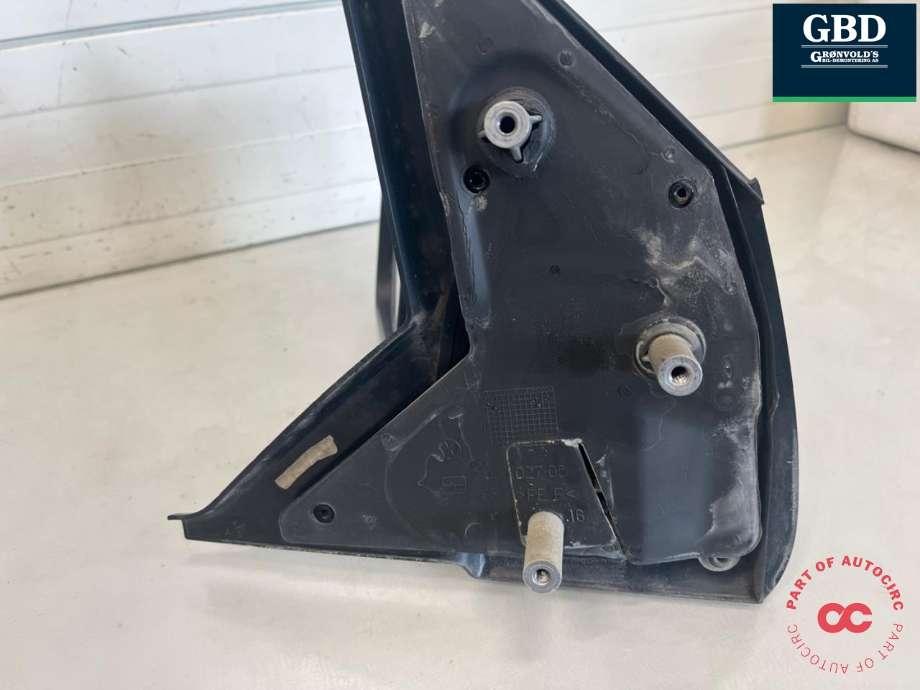 Speil venstre til VW Transporter / Caravelle 2003-2009 (Fase 1) (T5) (T5) (7H1 857 507 AA 9B9|7E1 857 507    9B9|)