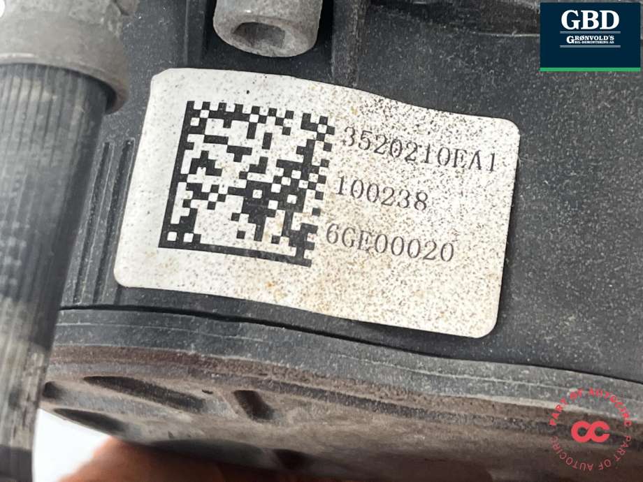Bremsecaliper høyre bak, elektrisk til XPeng G9 2023-->>  (3520210EA1-00-06|)