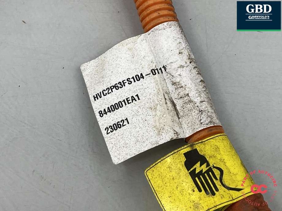 Kabel høy volt (HV) elbil til XPeng G9 2023-->> (8440001EA1|HVC2P63FS104-0111|)