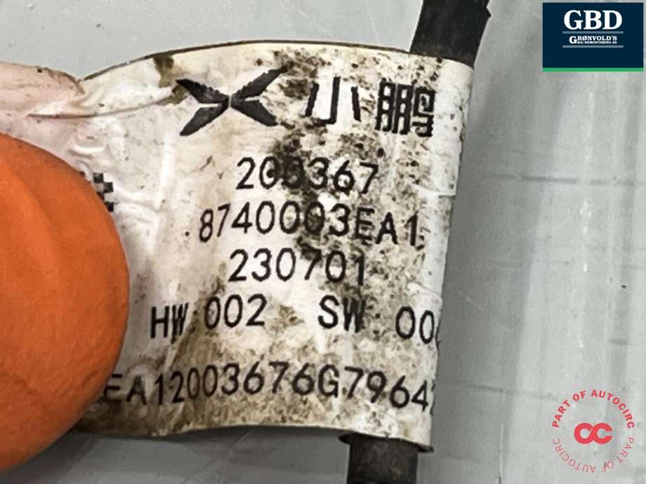 Parkeringskamera bak til XPeng G9 2023-->> (8740003EA1-00-03|)