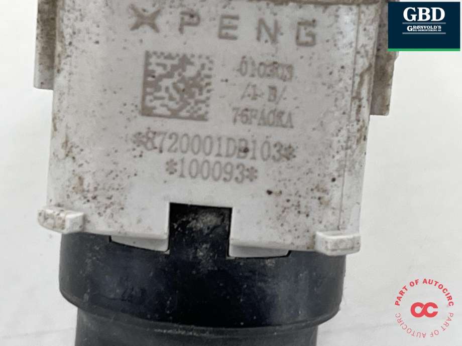 Parkeringssensor bak til XPeng G9 2023-->>  (8720002DB1-0B-04|8720001DB103|)