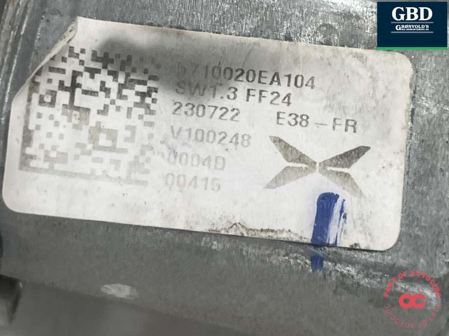 Ruteheis høyre foran til XPeng G9 2023-->>  (5710020EA1-00-04|)