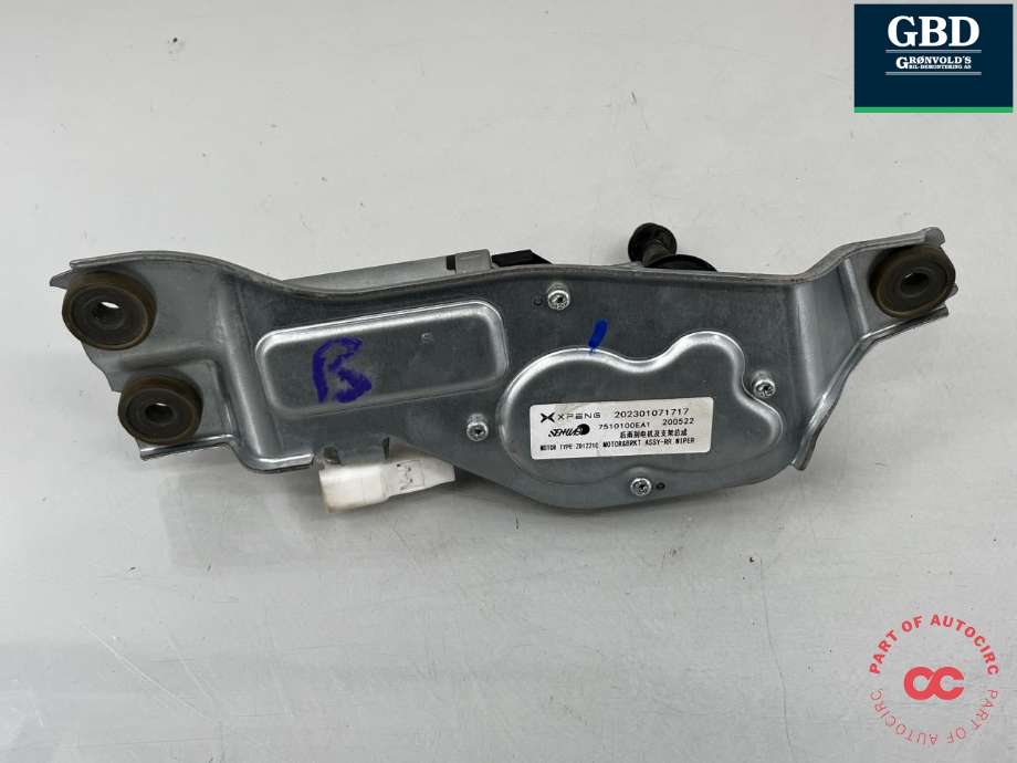 Viskermotor bakrute til XPeng G9 2023-->> (7510100EA1-00-03|)