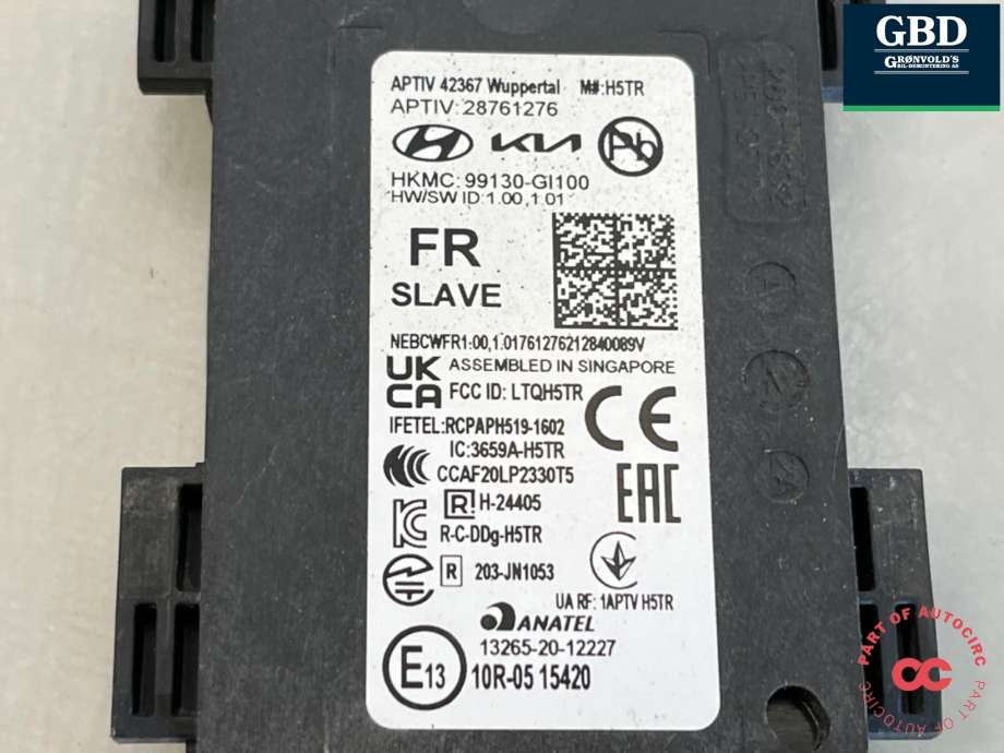 Sensor radar til Hyundai Ioniq 5 2021-->>  (|99130GI100)