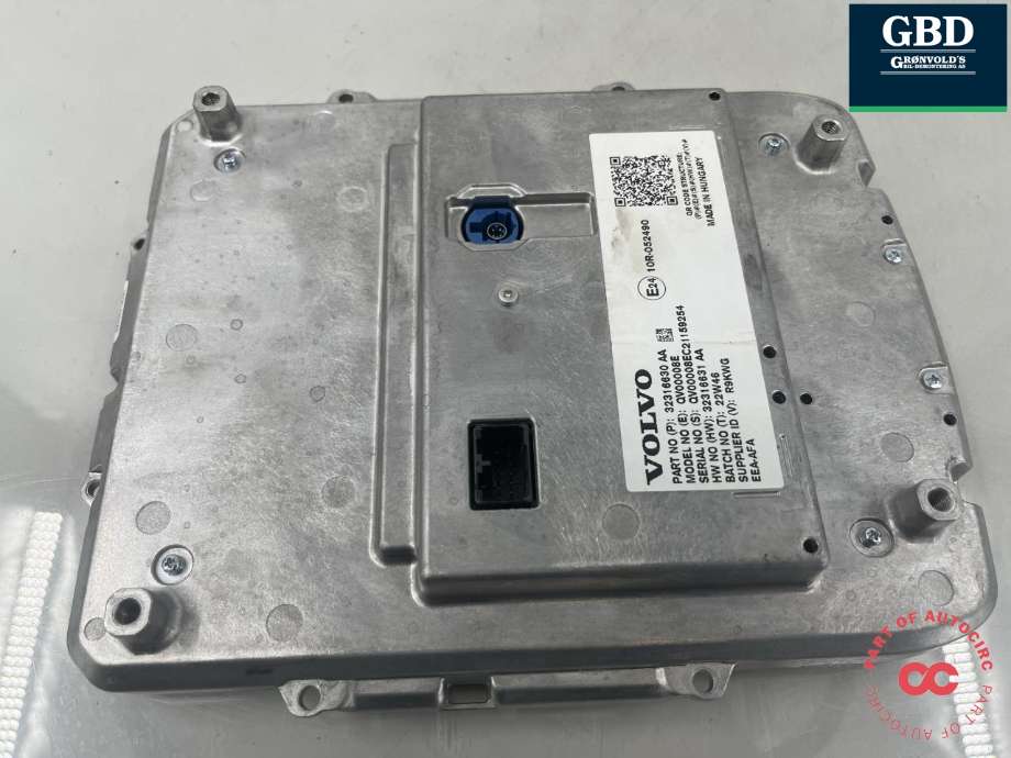 Multimedia display (MCU - Media Controller Unit) til Volvo XC40 2018-2024  (36010873|32316630 AA|)