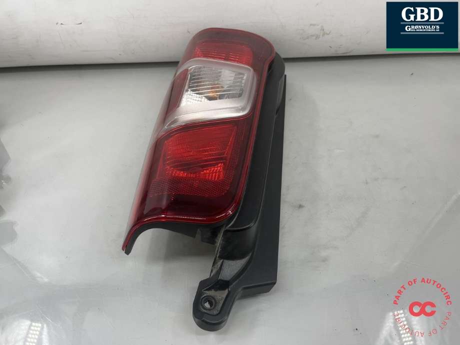 Baklykt høyre til Peugeot Partner 2019-->> (Type III)  (98 205 548 80|)